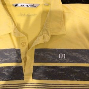 Yellow Travis Mathew Polo